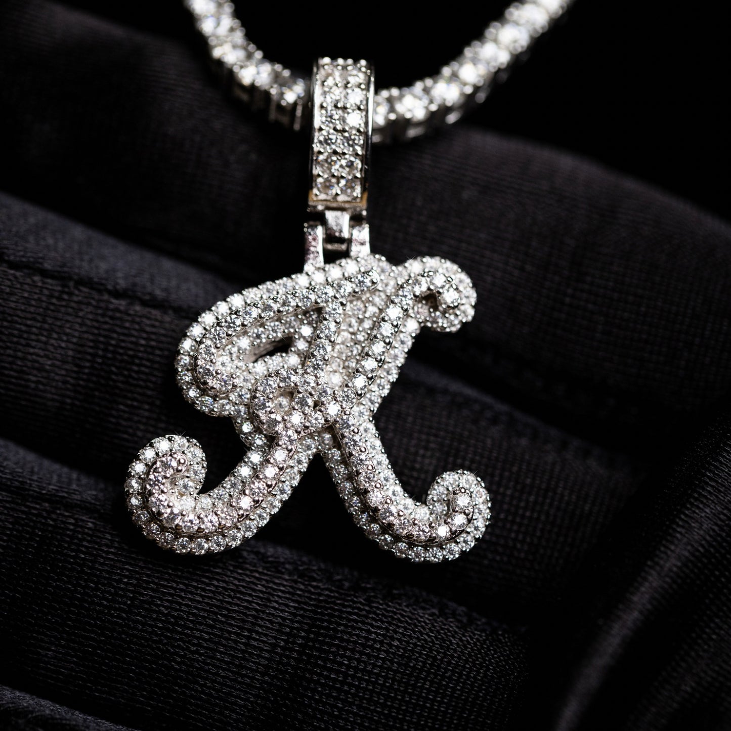 CUSTOM K PENDANT (MADE TO ORDER) GET A QUOTE TODAY